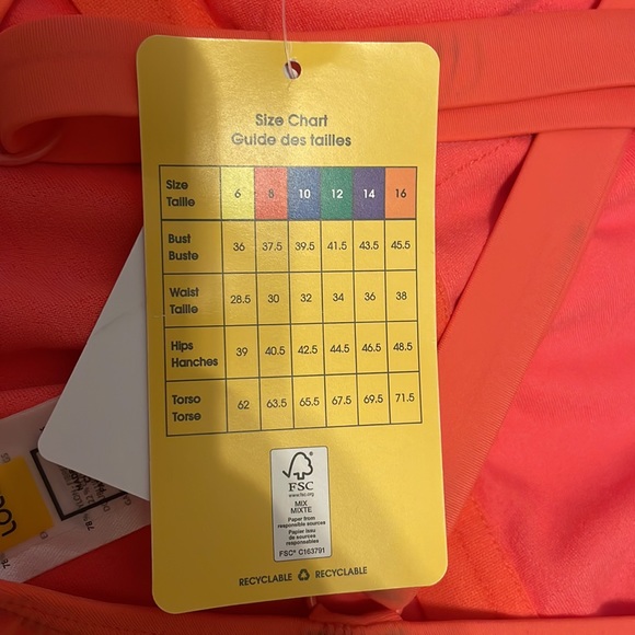 NWT Lole Pink One Piece sz 8 - Picture 4 of 5